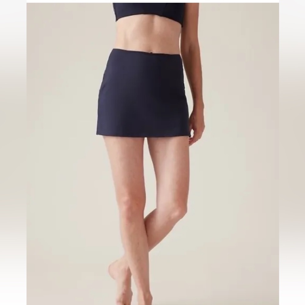 💙 Athleta Tidal Swim Skirt // dress blue #468220